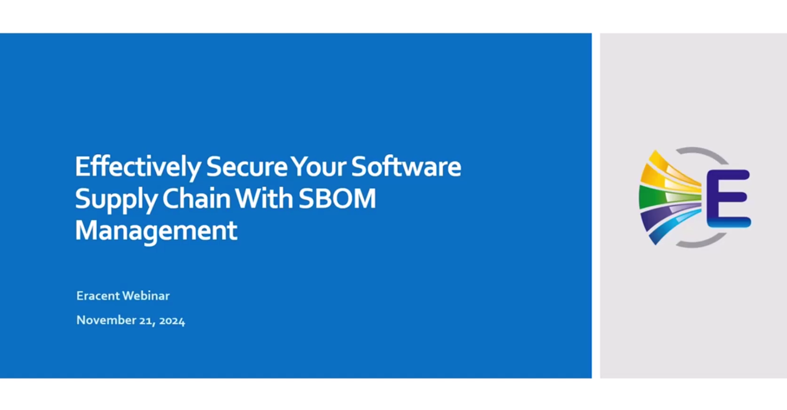 Poster - Effectively Secure Your Software Supply Chain with SBOM Management 2024